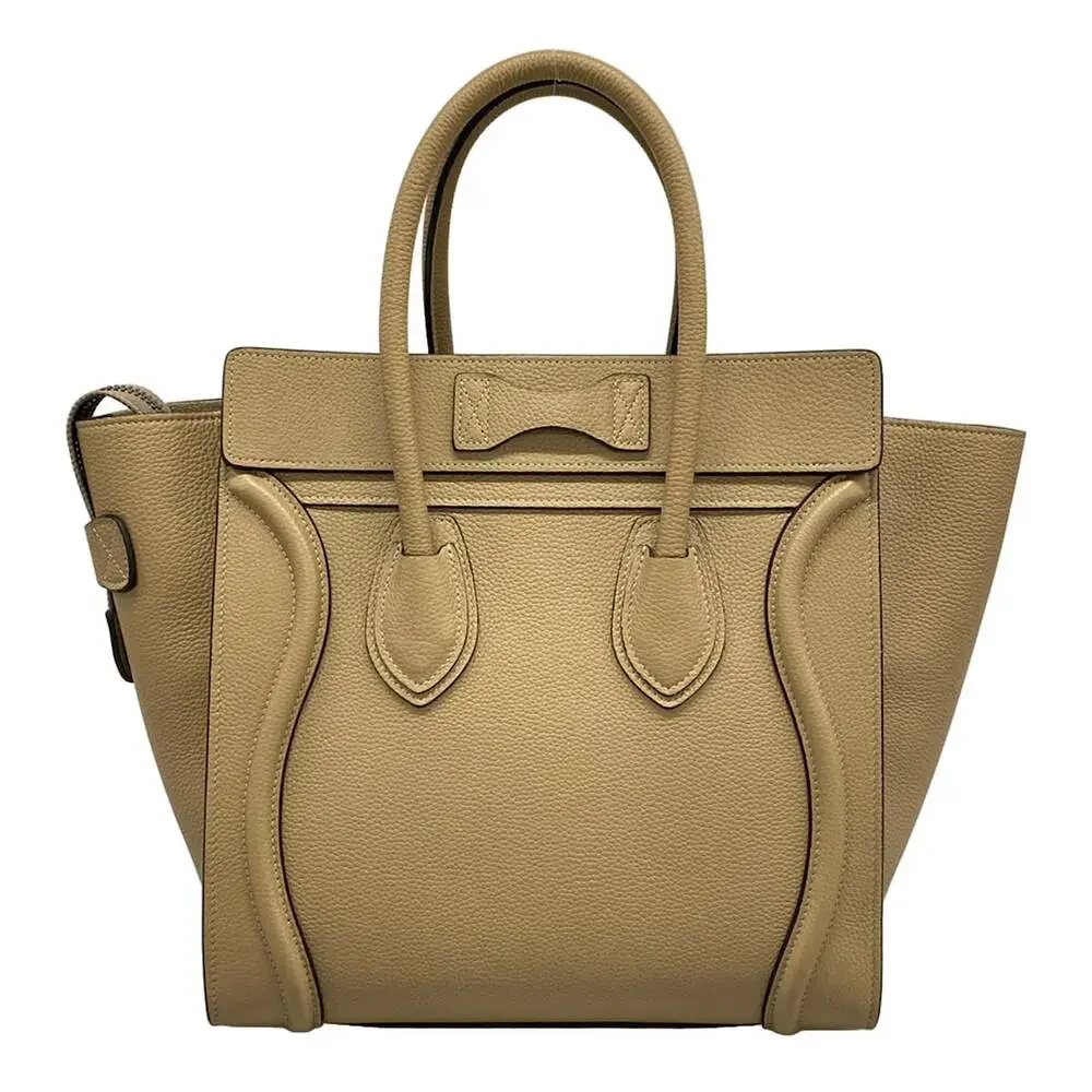 Celine Luggage Micro Shopper Handbag